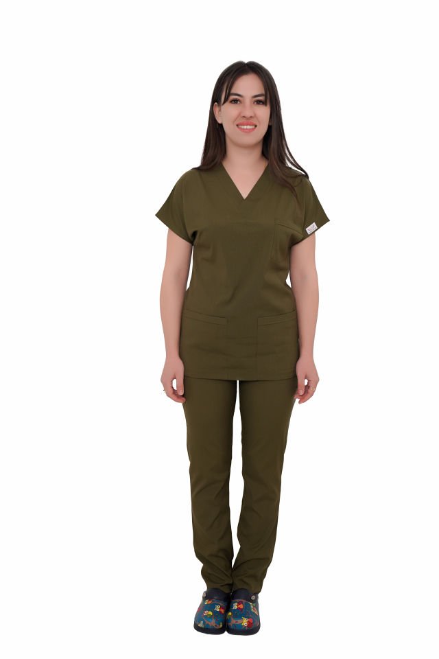 Unisex Cerrahi Takımlar Haki - S