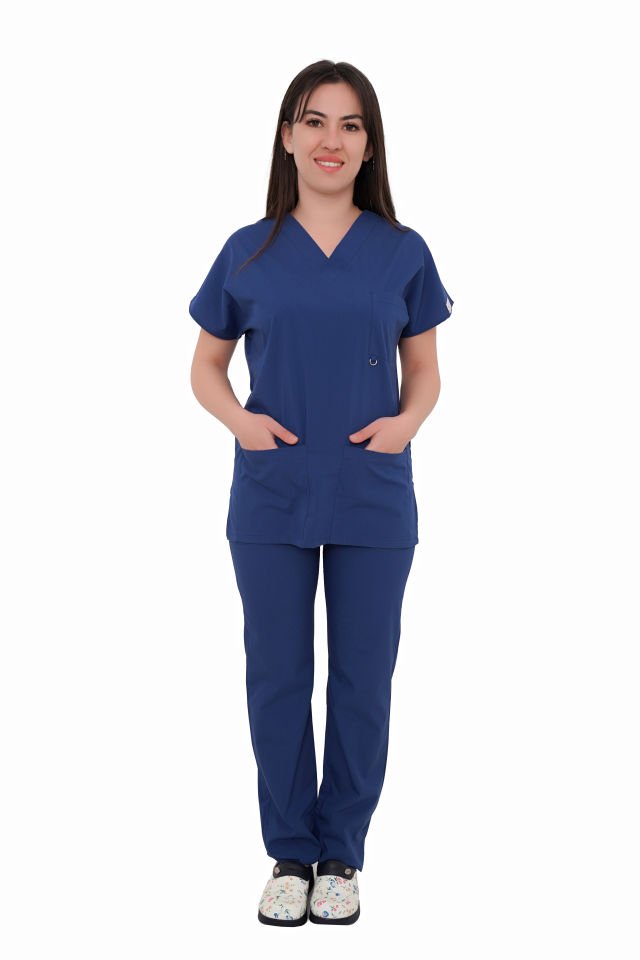 Unisex Cerrahi Takımlar Fırtına Mavisi - L