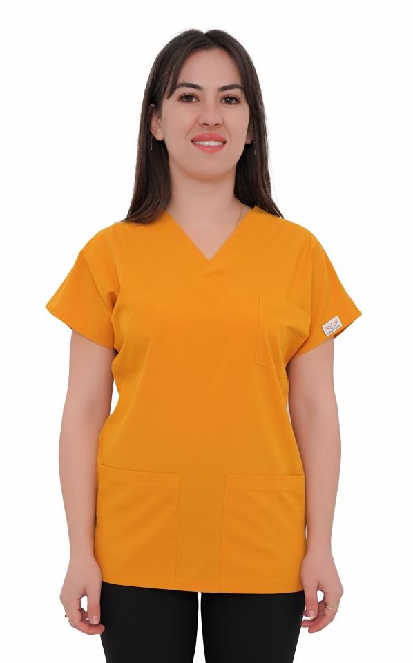 Unisex Cerrahi Takımlar Hardal - S
