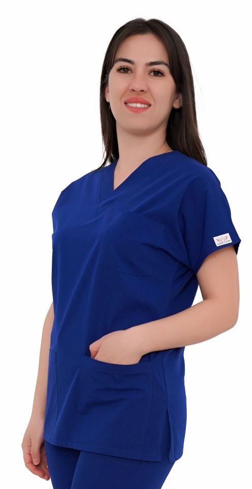 Unisex Cerrahi Takımlar Saks - XXL