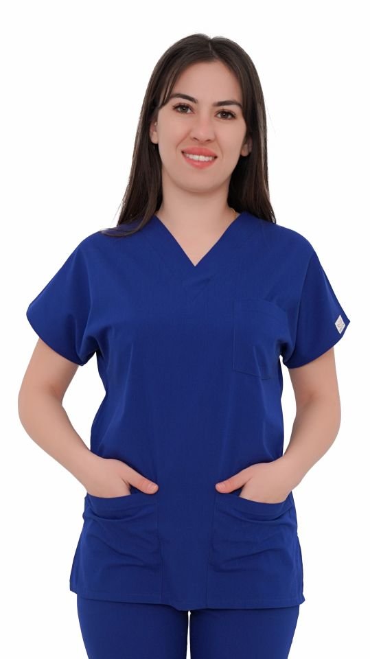 Unisex Cerrahi Takımlar Saks - XXL