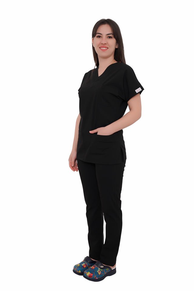Unisex Cerrahi Takımlar Siyah - S