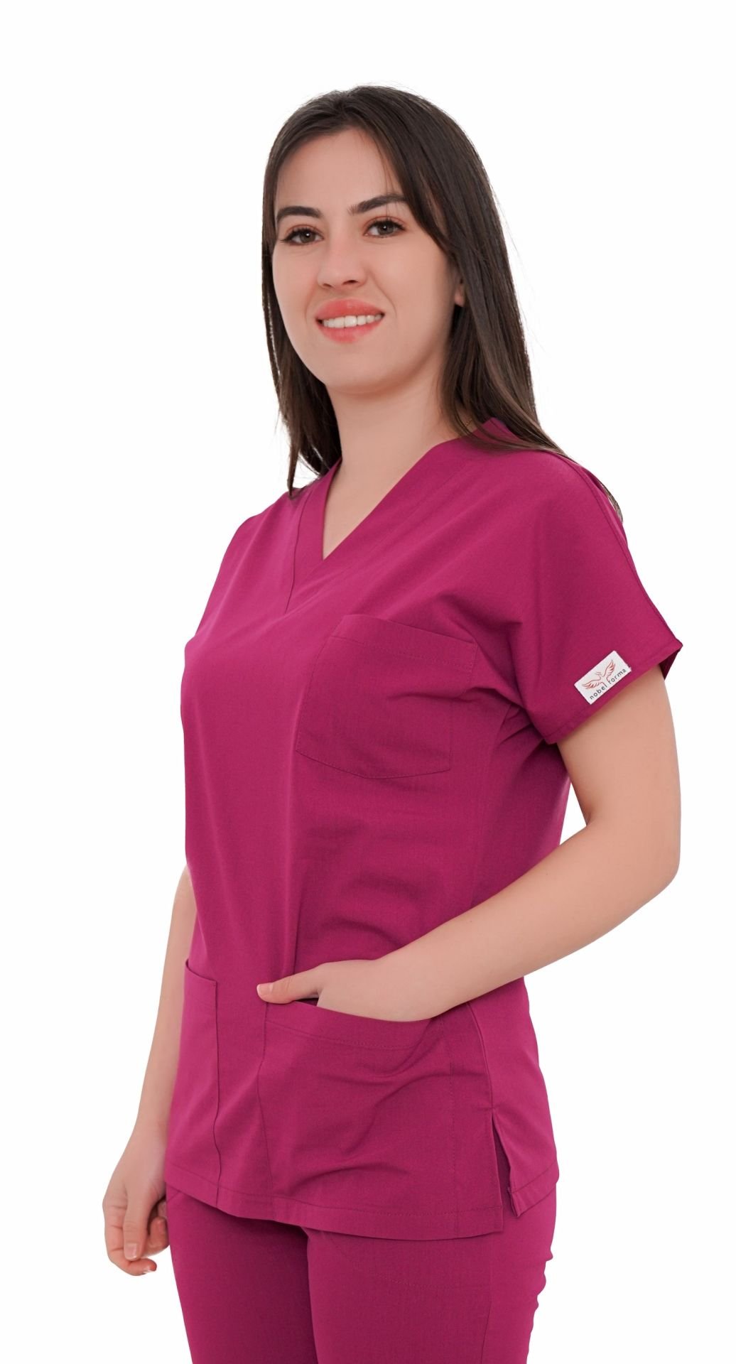 Unisex Cerrahi Takımlar Vişne - XXS