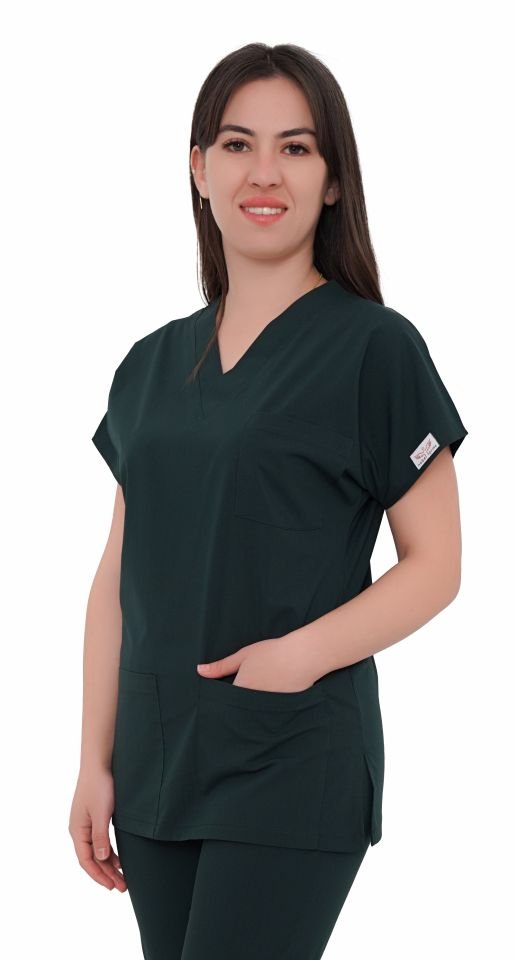 Unisex Cerrahi Takımlar Ördek Yeşili - S