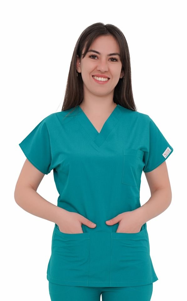Unisex Cerrahi Takımlar Petrol Yeşili - L