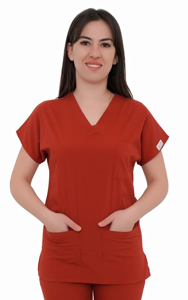 Unisex Cerrahi Takımlar Kiremit - M