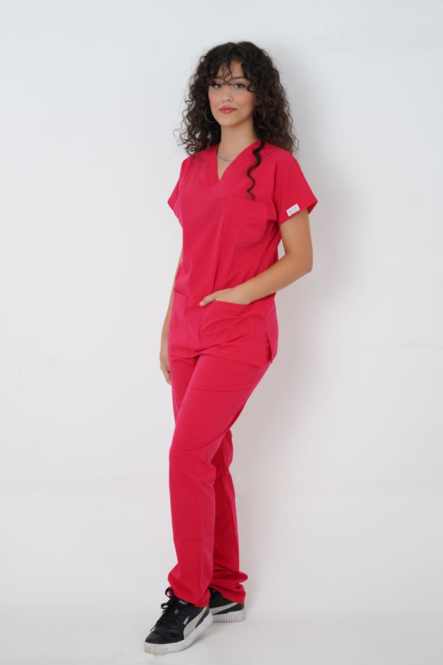 Unisex Cerrahi Takımlar Nar - XL