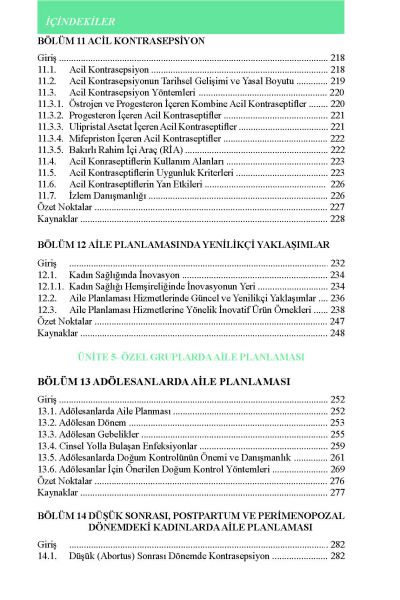 Aile Planlaması Yöntemler, Yenilikler, Sosyal ve Etik Boyutuyla